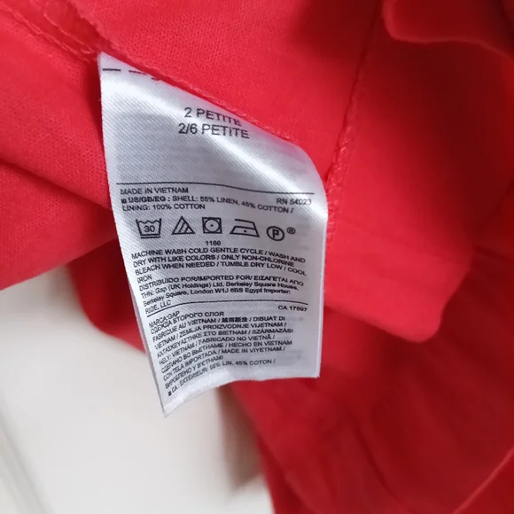 PtP16.5" Pockets Linen Dress Sleeveless NWOT - Picture 3 of 11